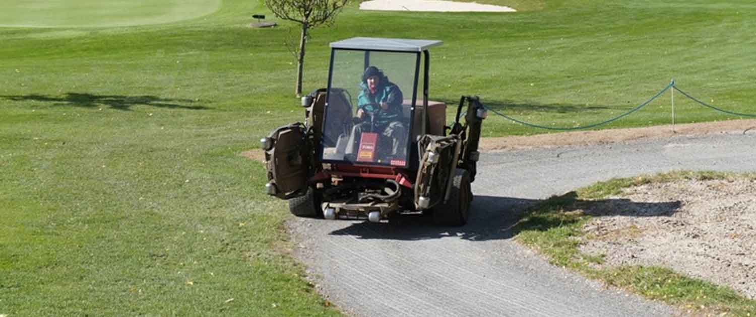 Ecoraster Golfplatz